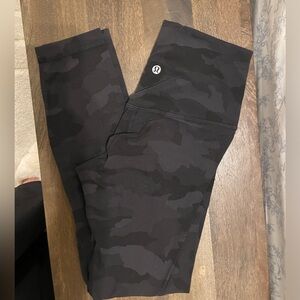 Lululemon Black Camo align Leggings